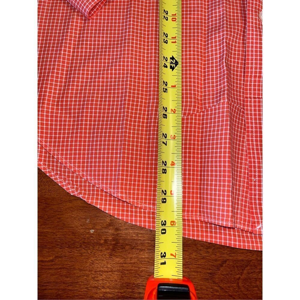 Ralph Lauren Men's Adult Sz 16 34/35 Button Shirt Long Sleeve Orange - Picture 4 of 5